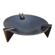 Modernist bronze ashtray by Jacques Lauterbach 1970