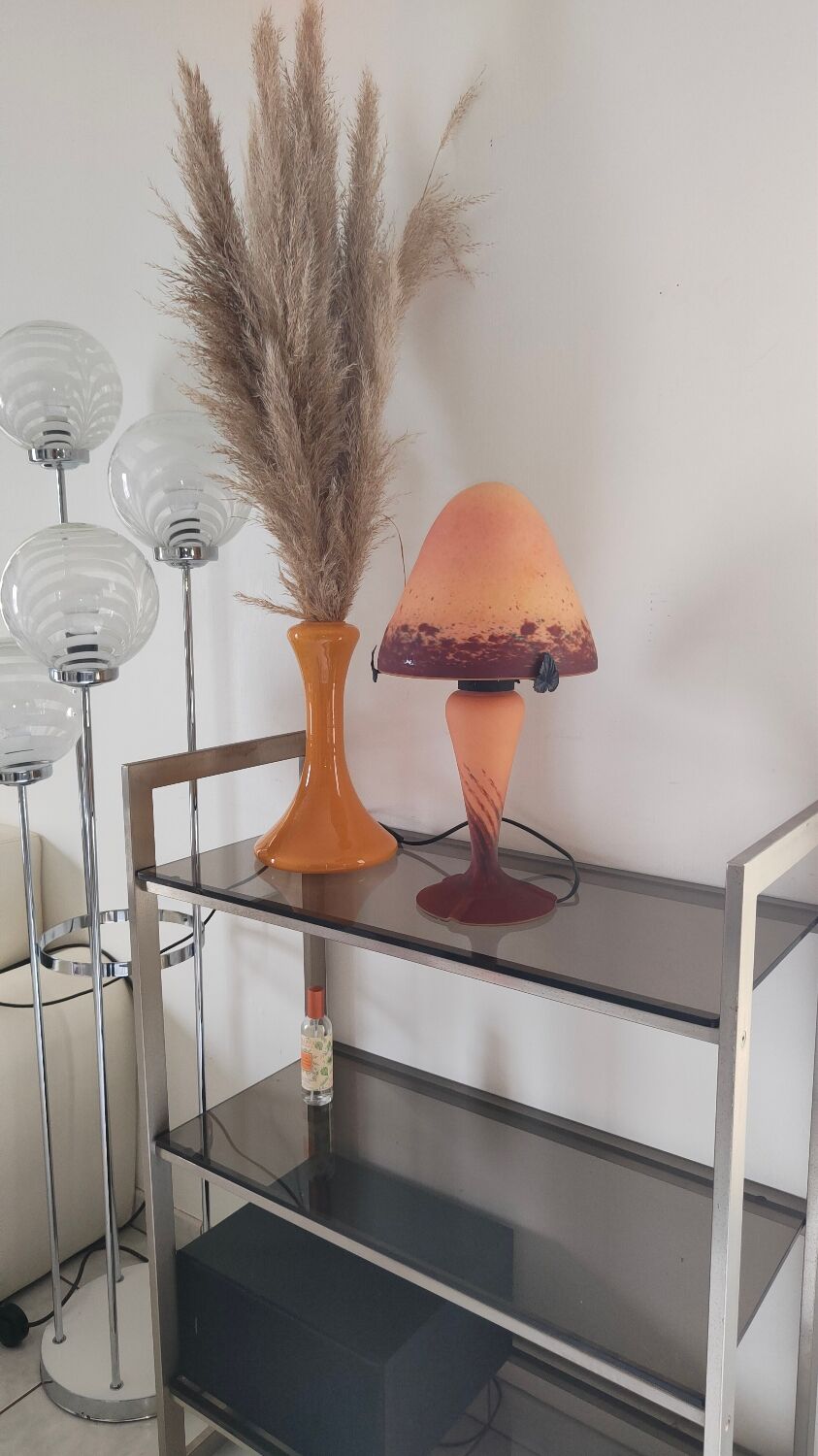 Lampe champignon 1980 Cochelin France