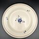 lot 6 flat plates Saint Amand model Prisca flowers