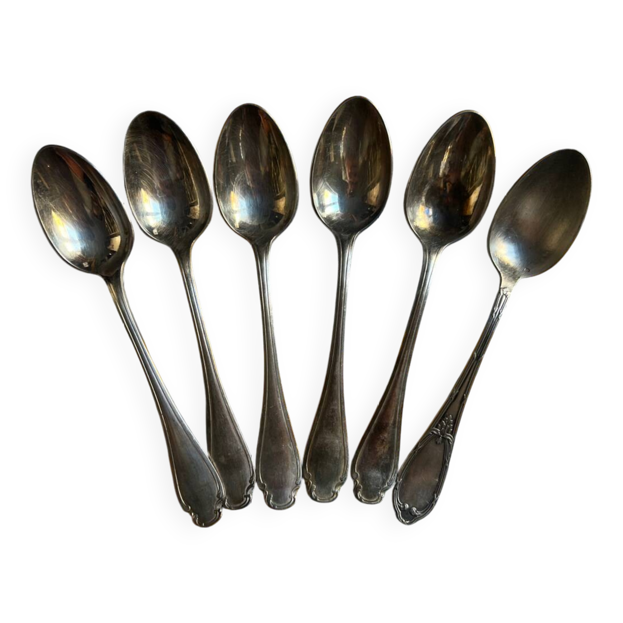Série de 6 petites cuillères