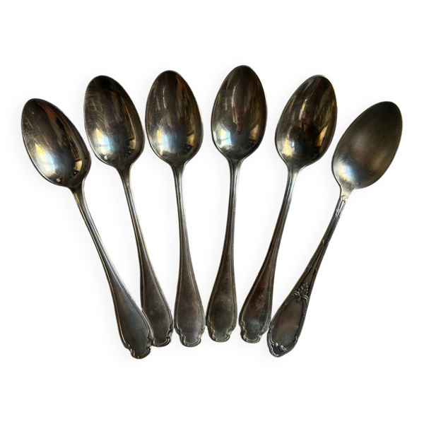 Série de 6 petites cuillères