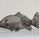 Porte courrier poisson Italie vintage