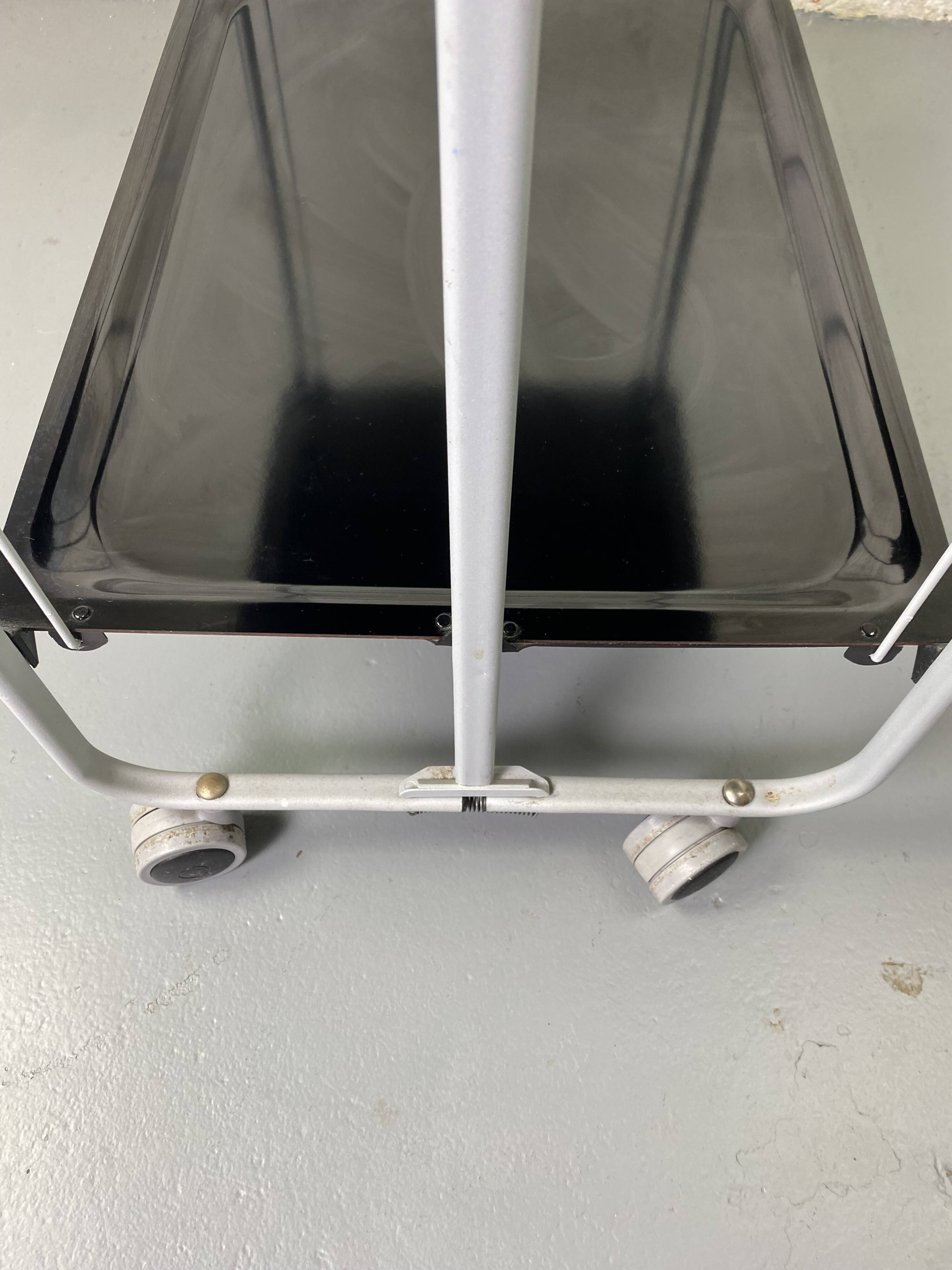 Vintage black Bauhaus folding server