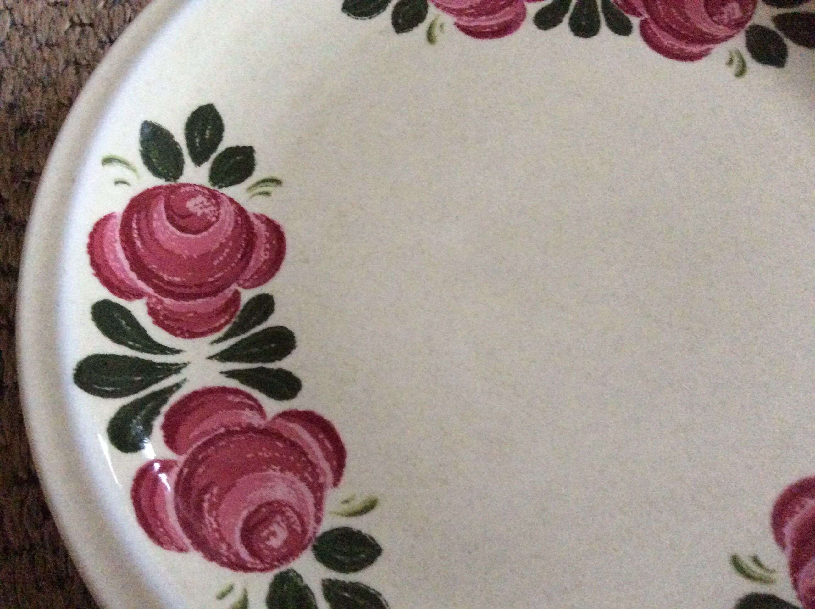 Série de 5 assiettes à dessert