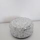 Vintage ceiling lamp / wall lamp - Molded glass - Round shape - 1970