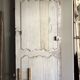 Porte à traverses chantournée, époque XVIIIème