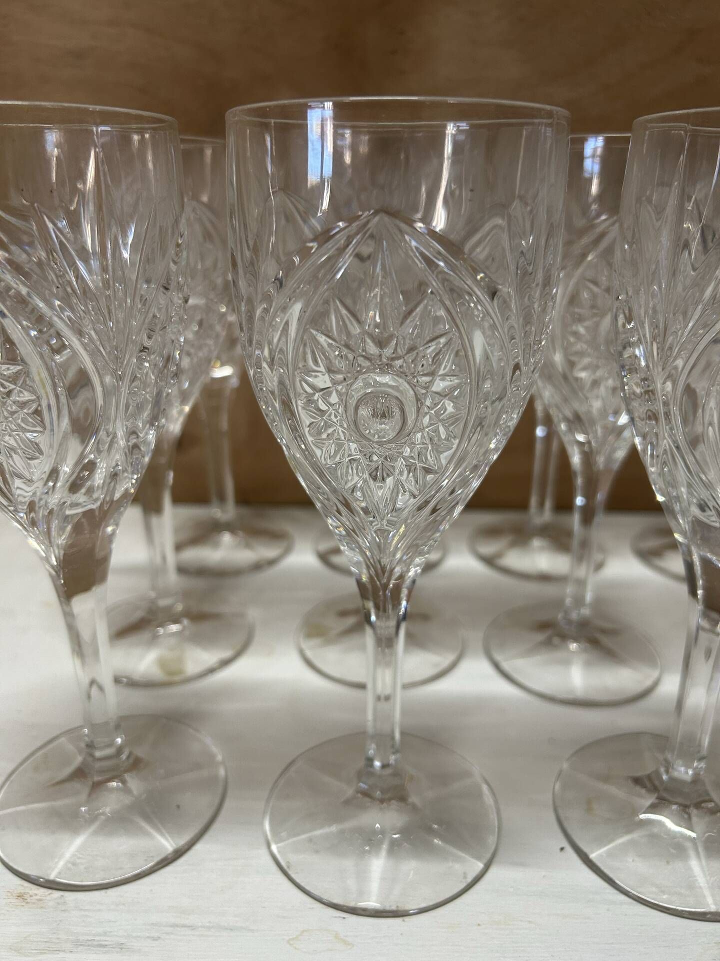 Set of 24 crystal glasses for red and white wine Nachtmann
