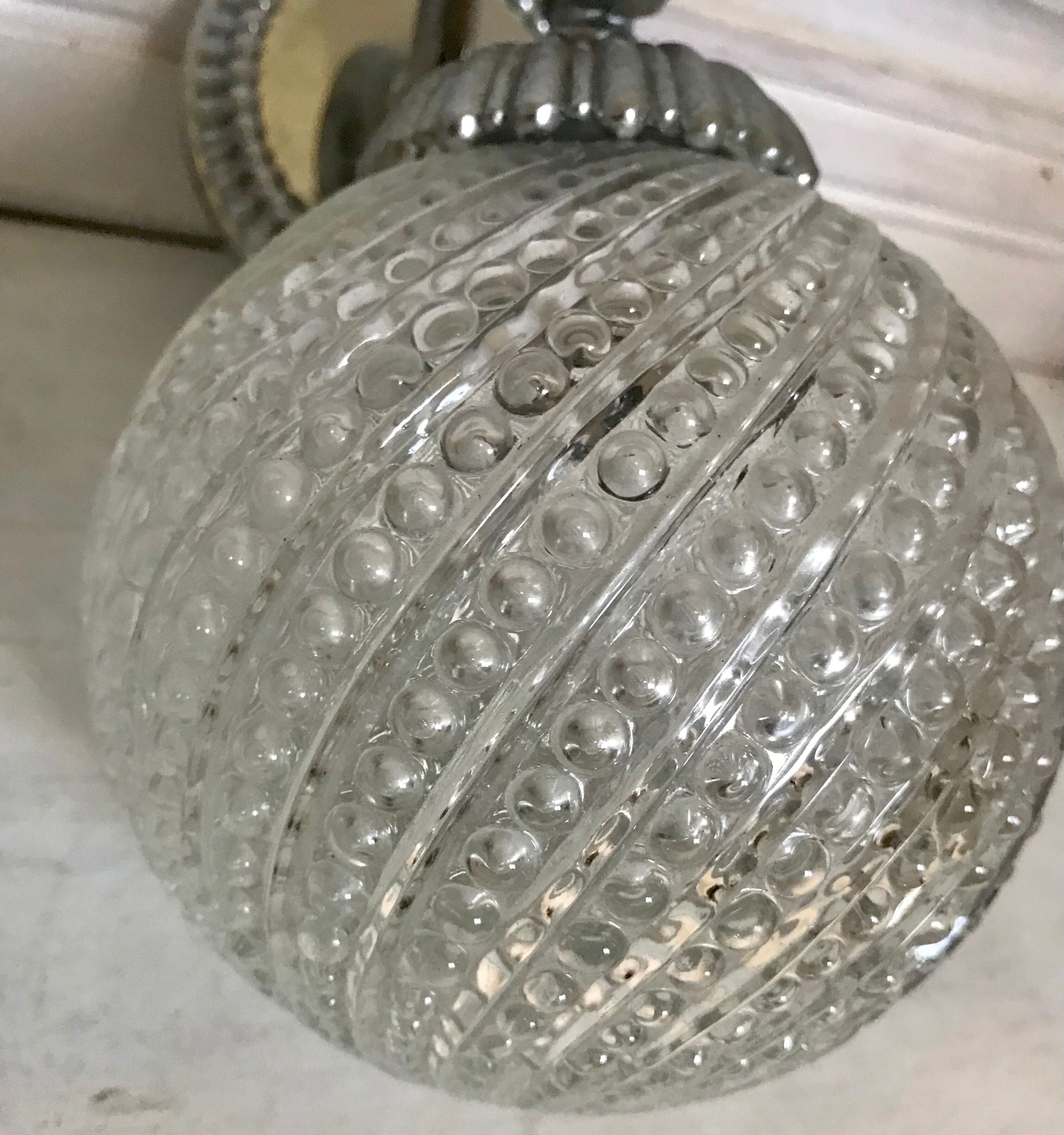 Pair of vintage wall lamps