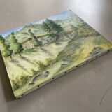 Mountain landscape painting