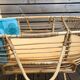 Wicker bassinet cradle