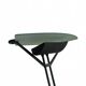Black halogen floor lamp – design by Sigheaki Asahara, circa 1980