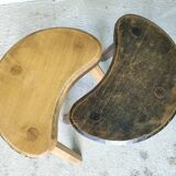 Pair of tripod stools