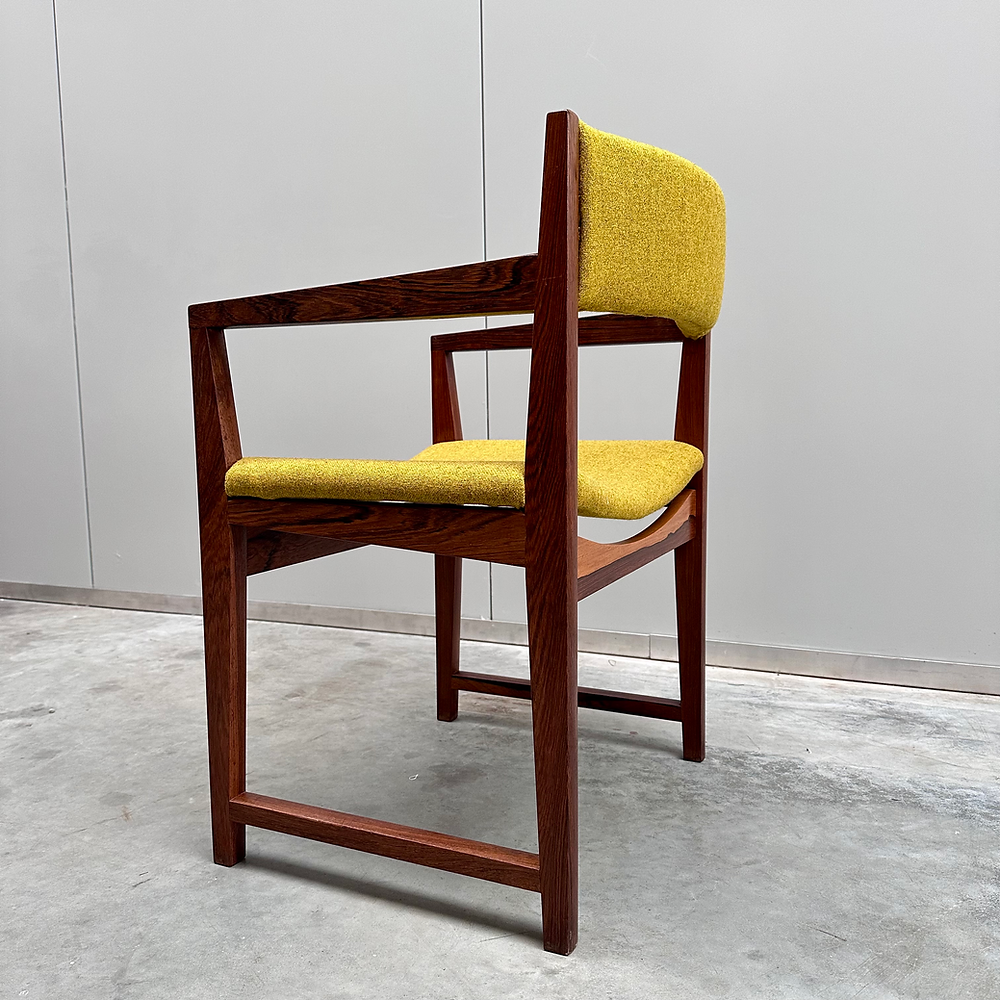 2 armchairs designed by Peter Hvidt and Orla Mølgaard Nielsen, for Søborg Møbelfabrik, Denmark, 1960s