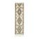1970s Vintage Turkish Hand-Knotted Wool Cotton Beige Runner Rug 92x355