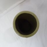 Vintage 70's green vase