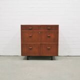 vintage administration chest of drawers