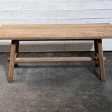 Faded oak table