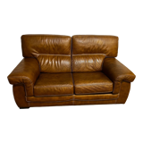 2-seater leather sofa