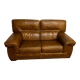 2-seater leather sofa