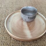Set of stoneware dishes
