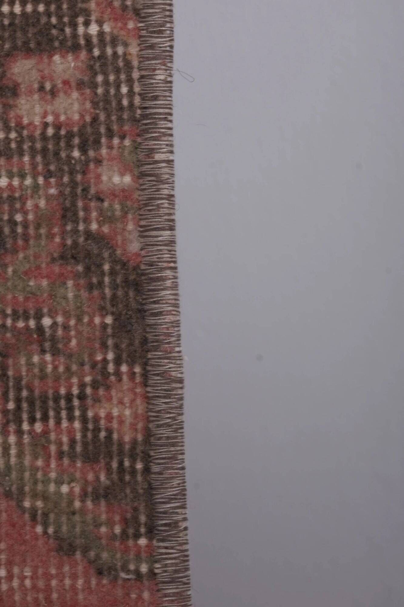 Vintage Turkish hallway rug 80x735 cm