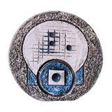 Round vase English ceramic troika