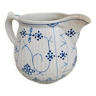 Old earthenware milk jug - Sarreguemines