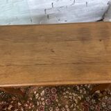 Old small solid wood desk