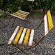 Lot 4 chaises de jardin