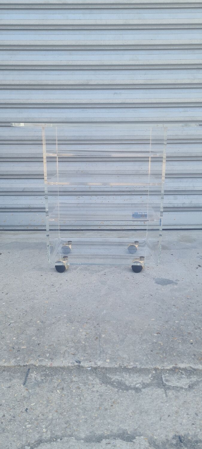 Les Invisibles du Marais: Desserte hifi plexiglas