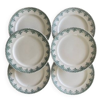 Vintage flat plate set