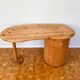 Kidney-shaped desk attributed to CFC Silkeborg, Denmark, 1990s