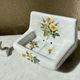 Soap holder and porcelain hook of Limoges Champs-Elysées vintage 60
