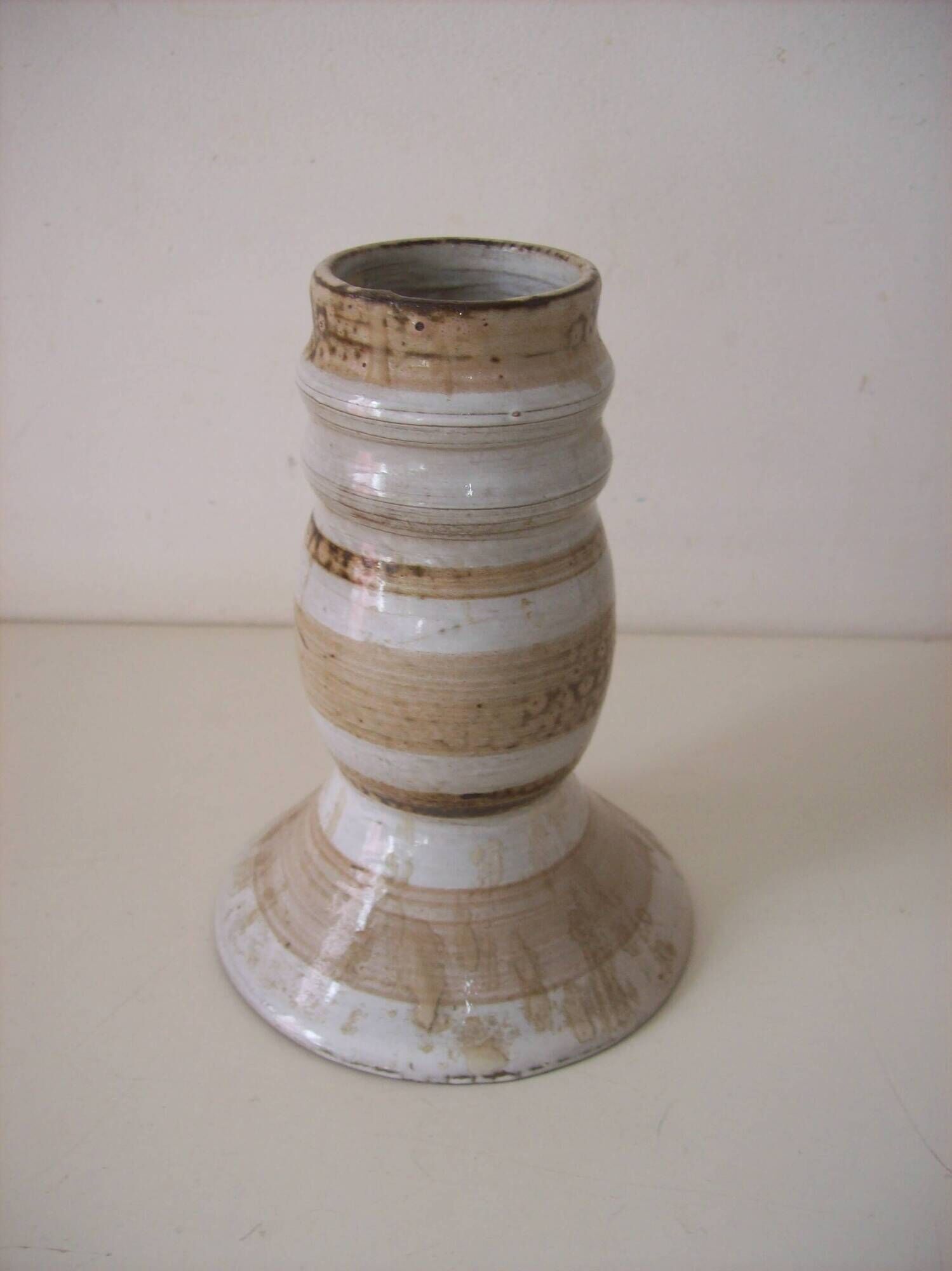 Vintage ceramic candlestick