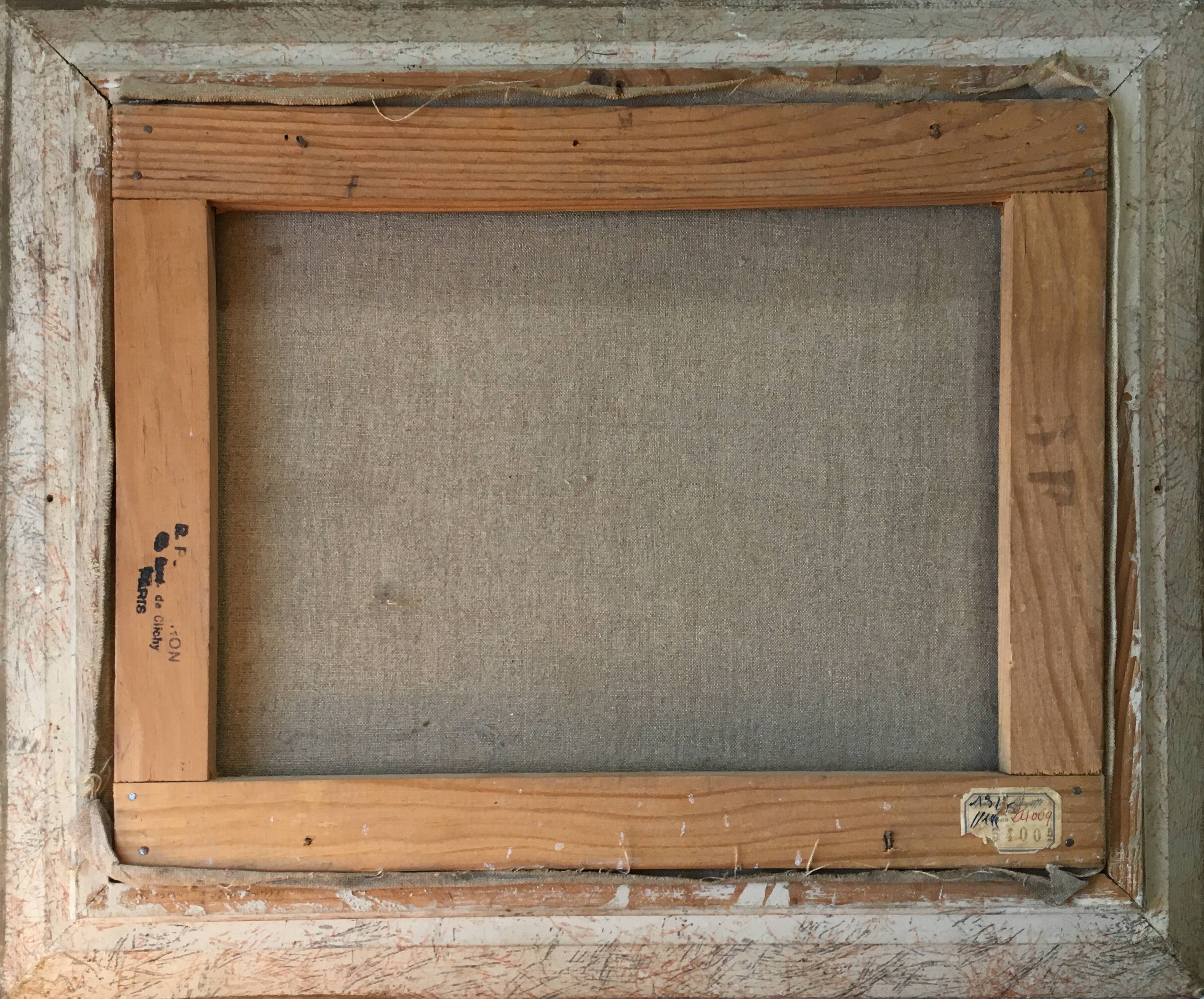 Table HST "Bouquet of Flowers" by J. Terny - 50's frame