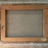 Table HST "Bouquet of Flowers" by J. Terny - 50's frame