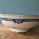 Old iron earth salad bowl R&A Salins, Jumièges model