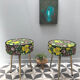 2 stools sitting