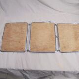 Barber triptych mirror 69x28cm