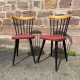 2 chairs Baumann 1950