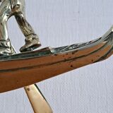 Venetian brass gondola