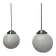 Opaline ball pendants