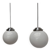 Opaline ball pendants