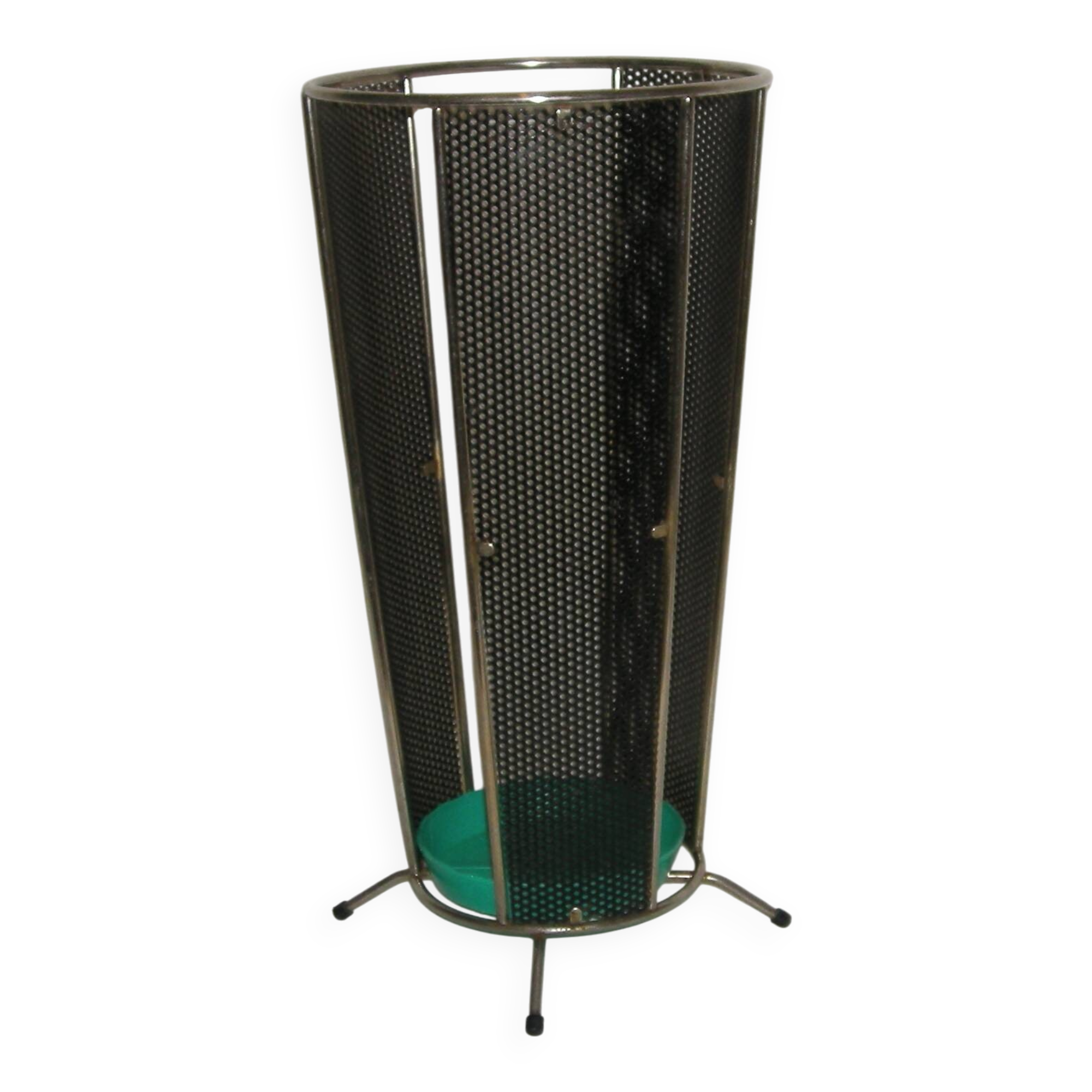 1950s perforated umbrella stand