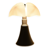 Black Pipistrello lamp by Gae Aulenti for Martinelli Luce, 1960s