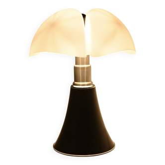 Lampe Pipistrello noire de Gae Aulenti pour Martinelli Luce, années 1960