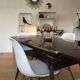 Crank dining table