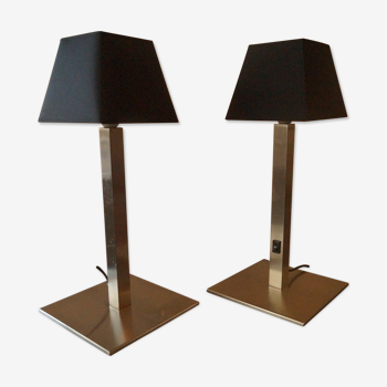 Paire de lampe design 1970