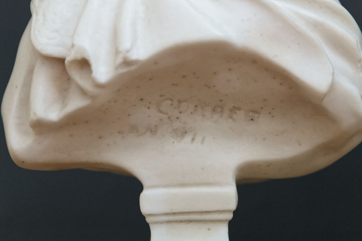 Bust Napoleon in alabaster