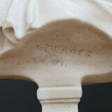 Bust Napoleon in alabaster